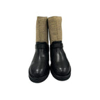 Borbonese Beige Leather Women Boot