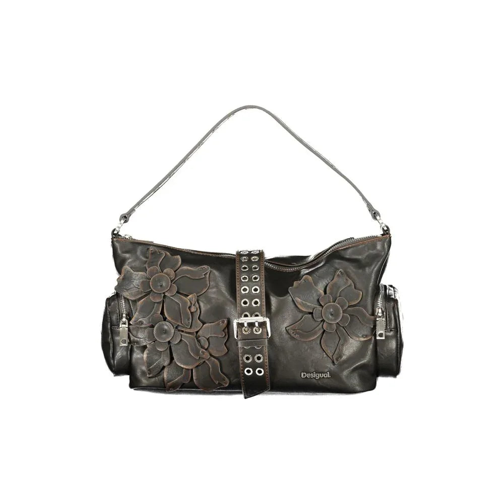 Desigual Marrone Polyurethane Women Handbag - Zeiniez