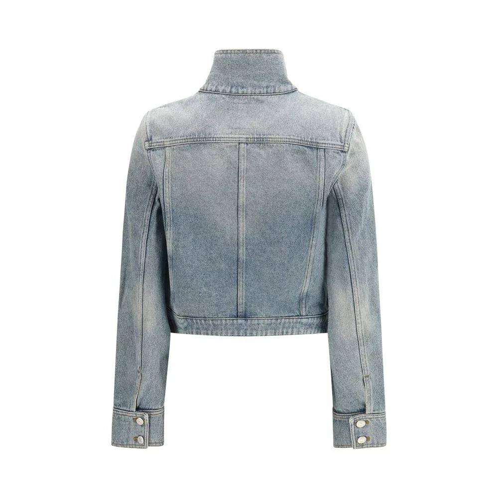 Courrèges Blue Cotton Denim Jacket - Zeiniez