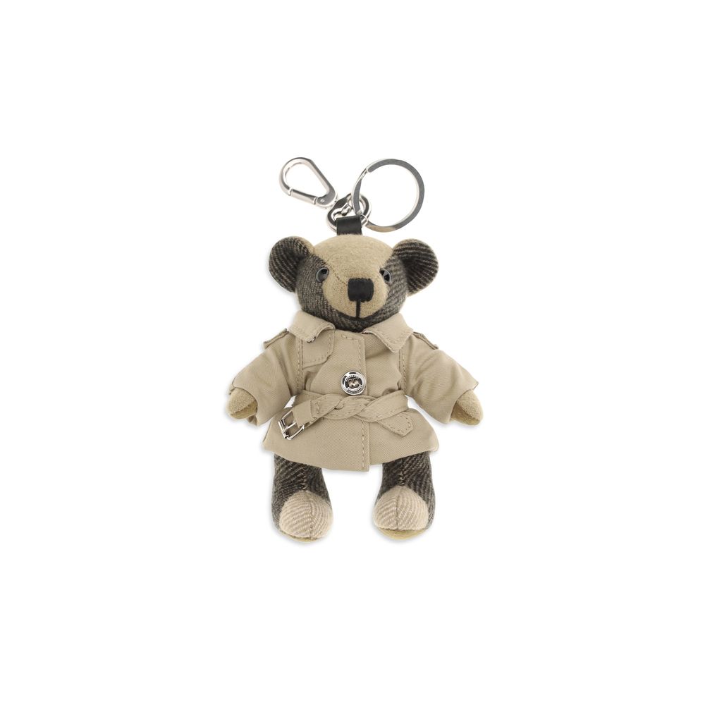 Burberry Beige Cashmere Keychain - Zeiniez