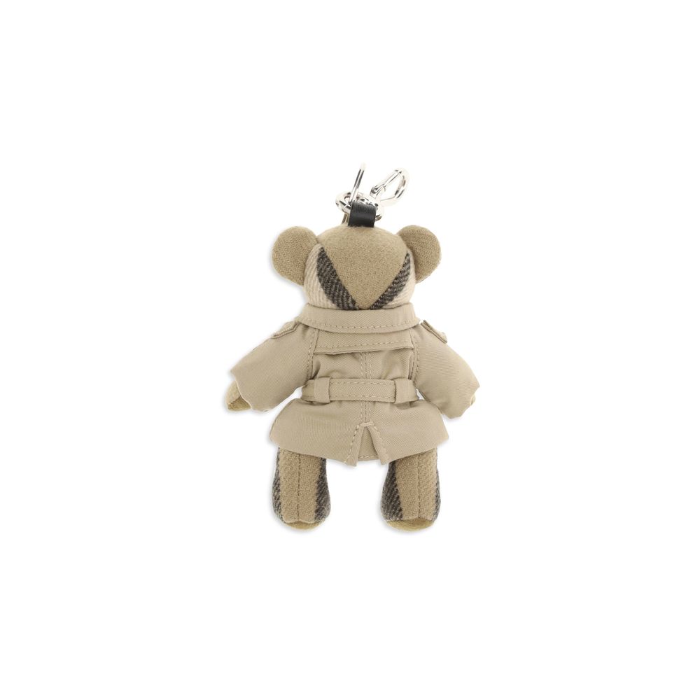 Burberry Beige Cashmere Keychain - Zeiniez