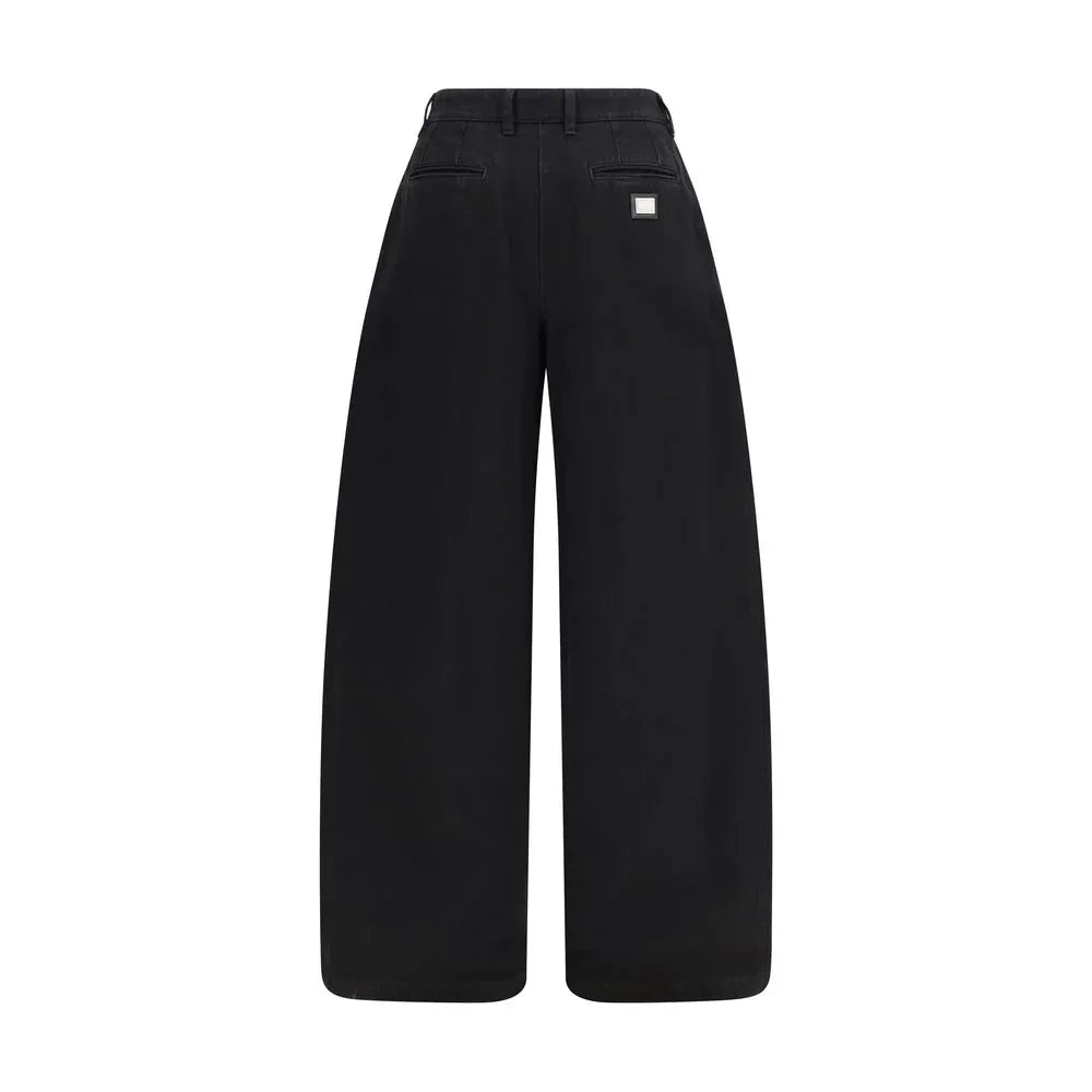 Dolce & Gabbana Black Cotton Jeans Denim