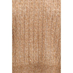 Brunello Cucinelli Brown Linen Sweatshirt