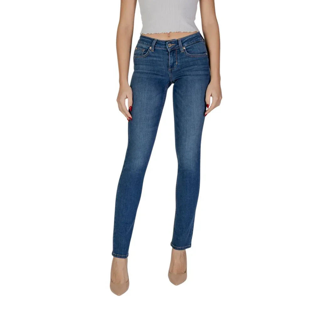 Liu Jo Blue Cotton Skinny Jeans - Zeiniez