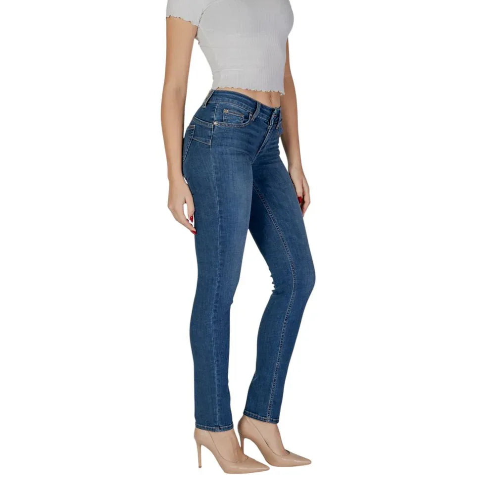 Liu Jo Blue Cotton Skinny Jeans - Zeiniez