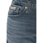 Calvin Klein Jeans Blue Cotton Skinny Jeans