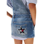 Tommy Hilfiger Jeans Blue Recycled Cotton Rompers - Zeiniez