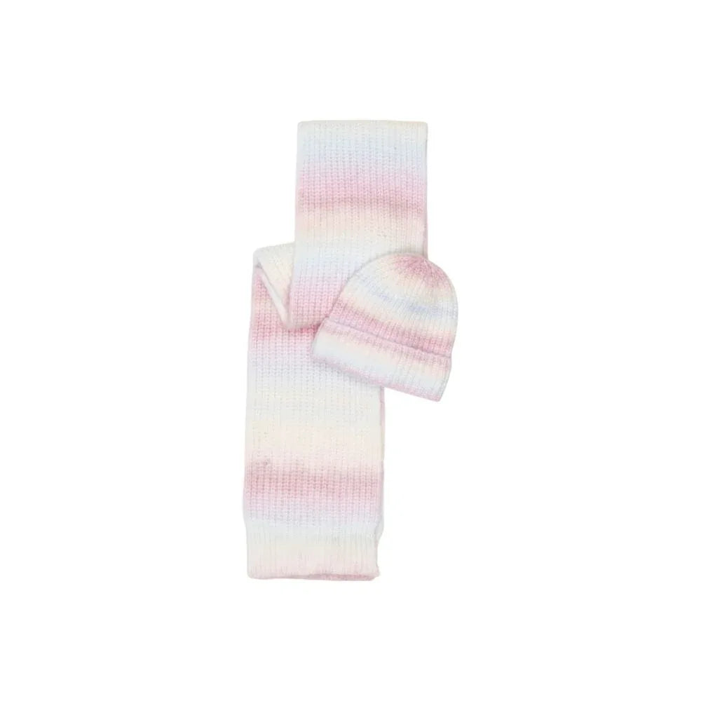 Pieces Multicolor Marabou Beanie - Zeiniez