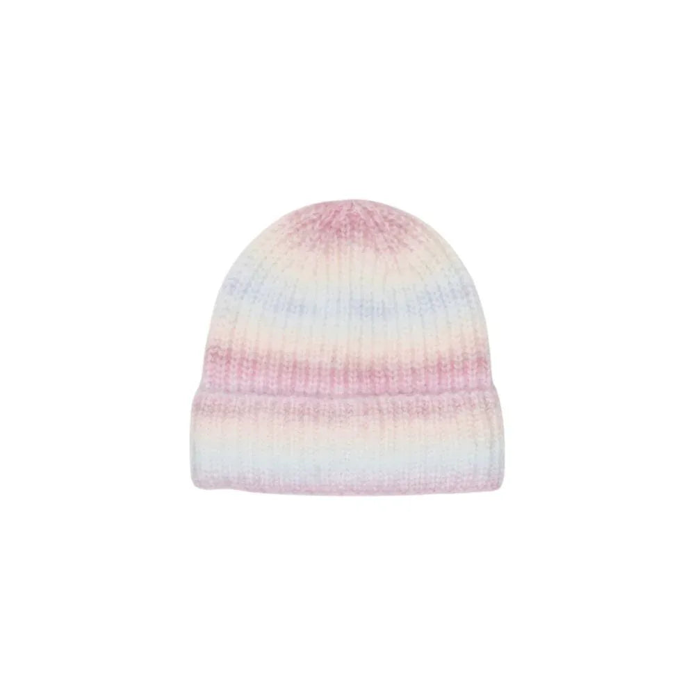 Pieces Multicolor Marabou Beanie - Zeiniez