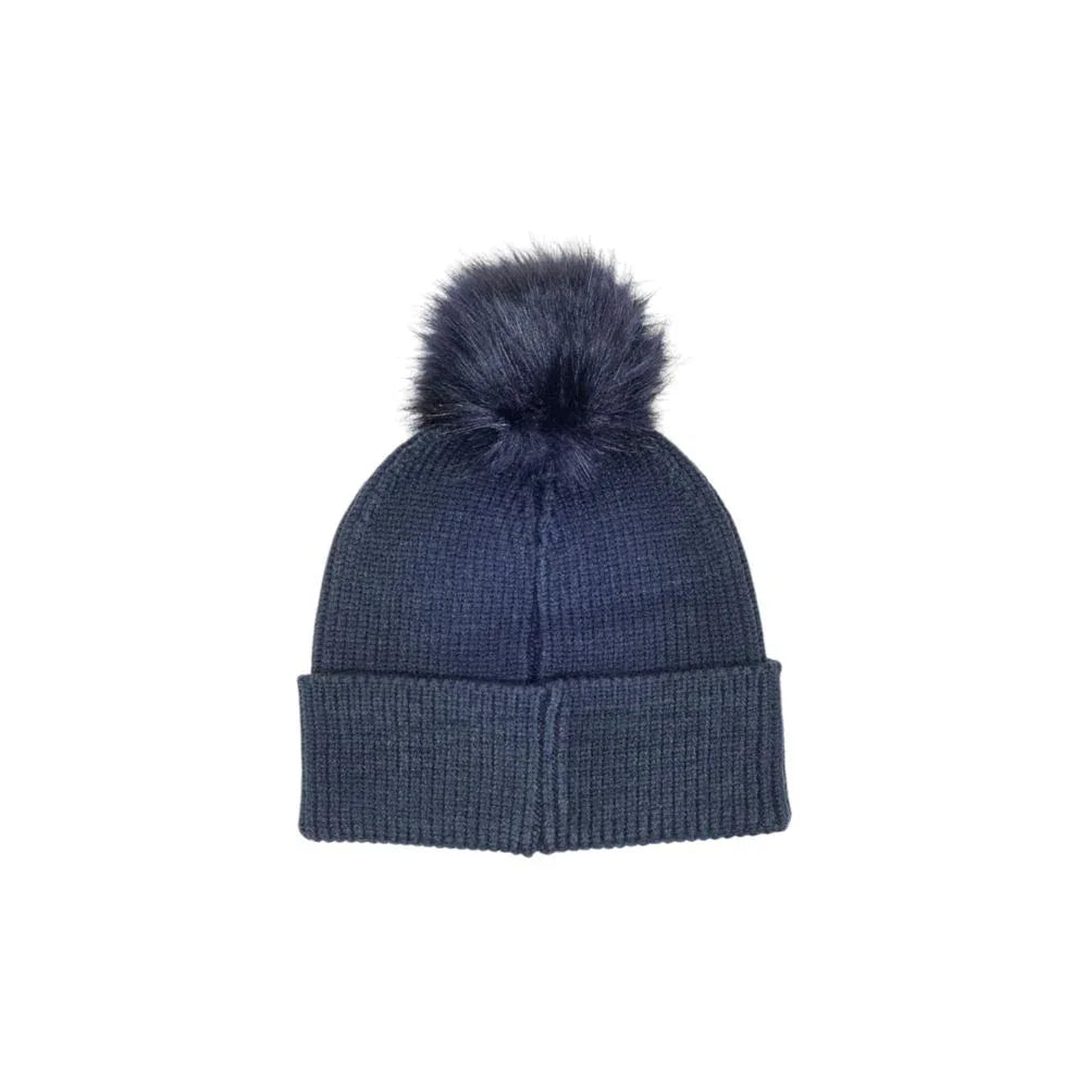 Barbour Blue Viscose Beanie - Zeiniez