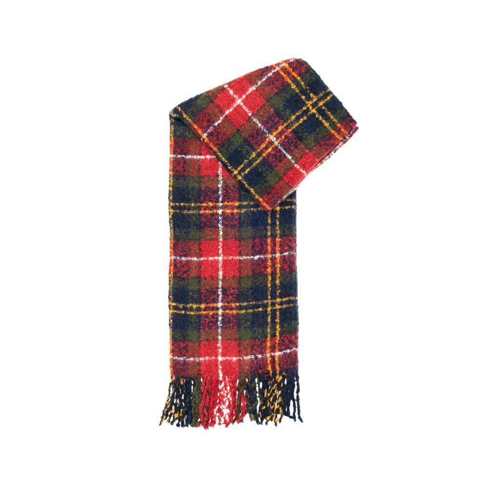 Barbour Bordeaux Polyester Scarf - Zeiniez