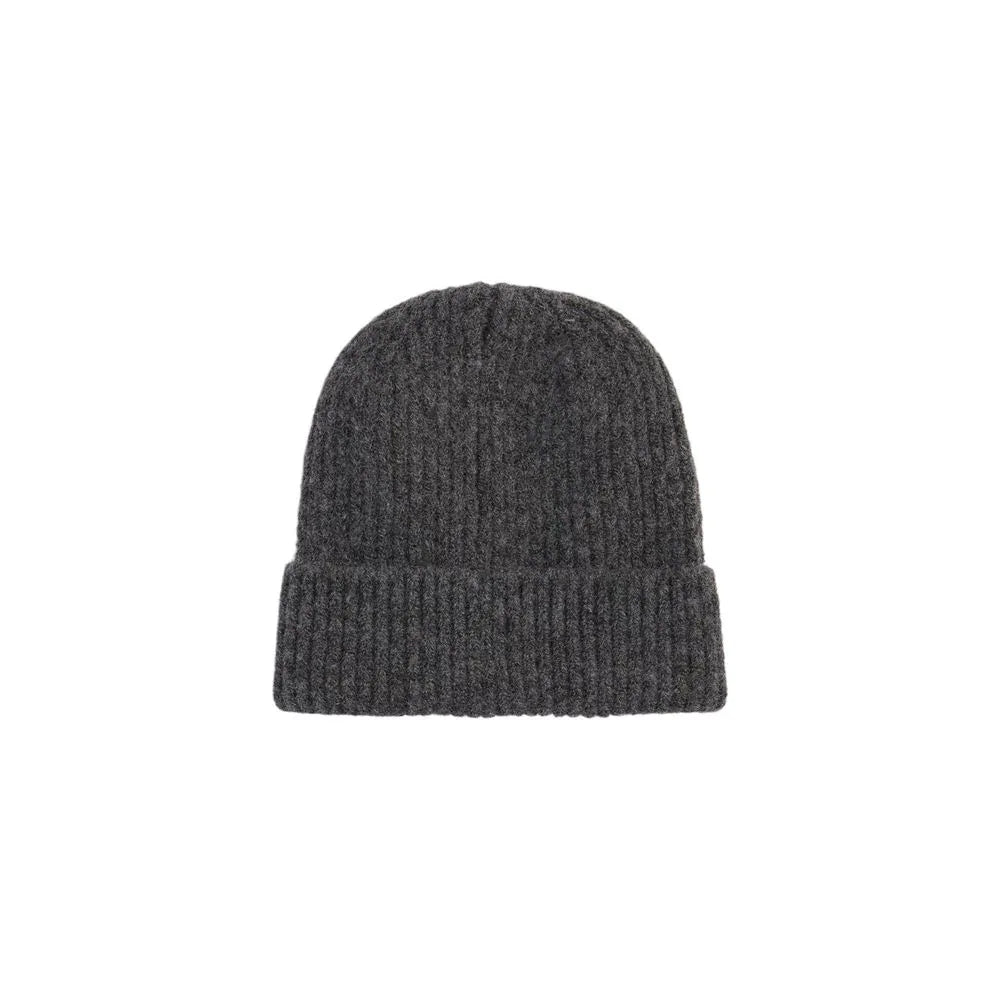 Barbour Gray Polyester Beanie - Zeiniez