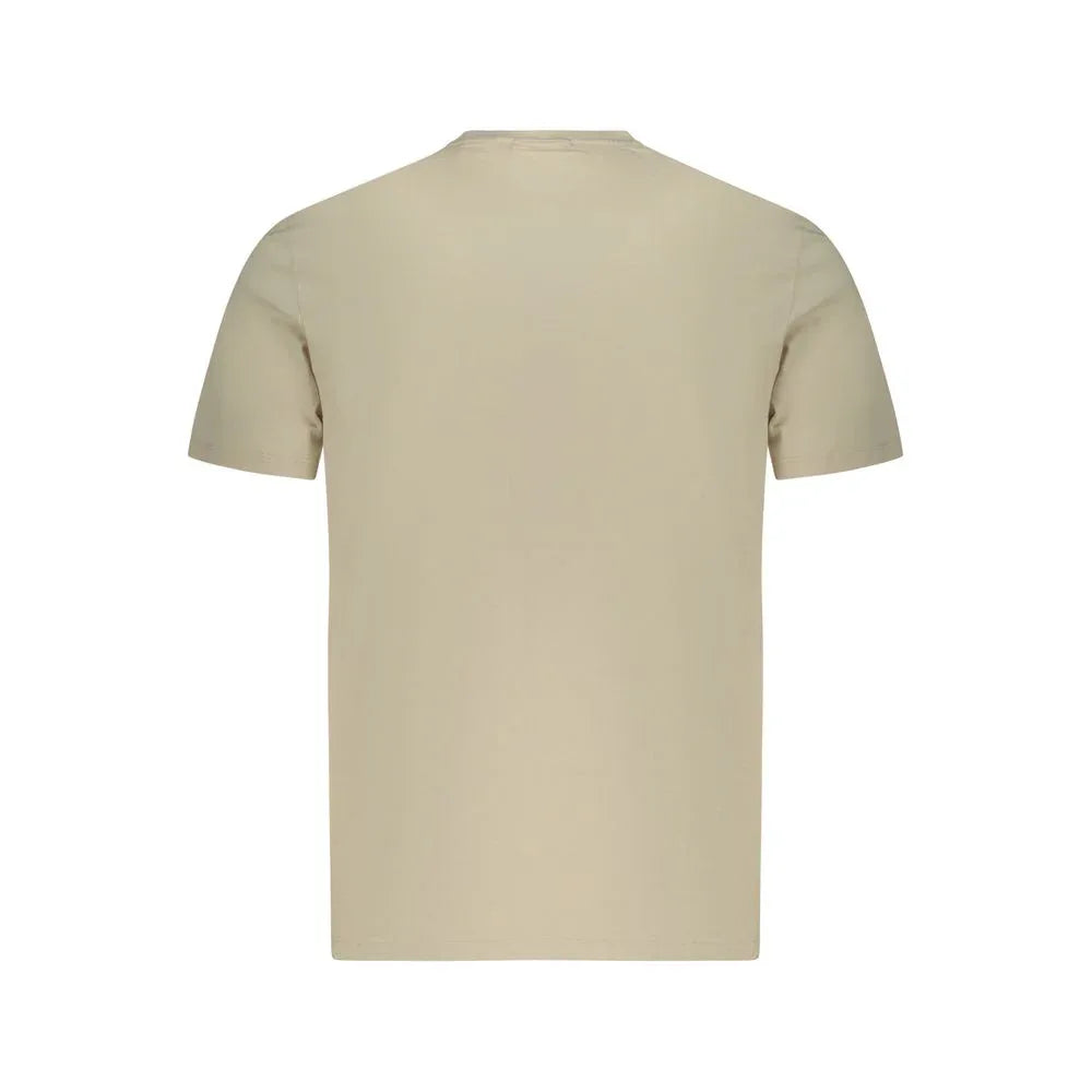 Calvin Klein Beige Cotton Men T-Shirt - Zeiniez