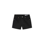 Vero Moda Black Cotton Shorts