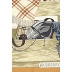 Burberry Multicolor Silk Scarf