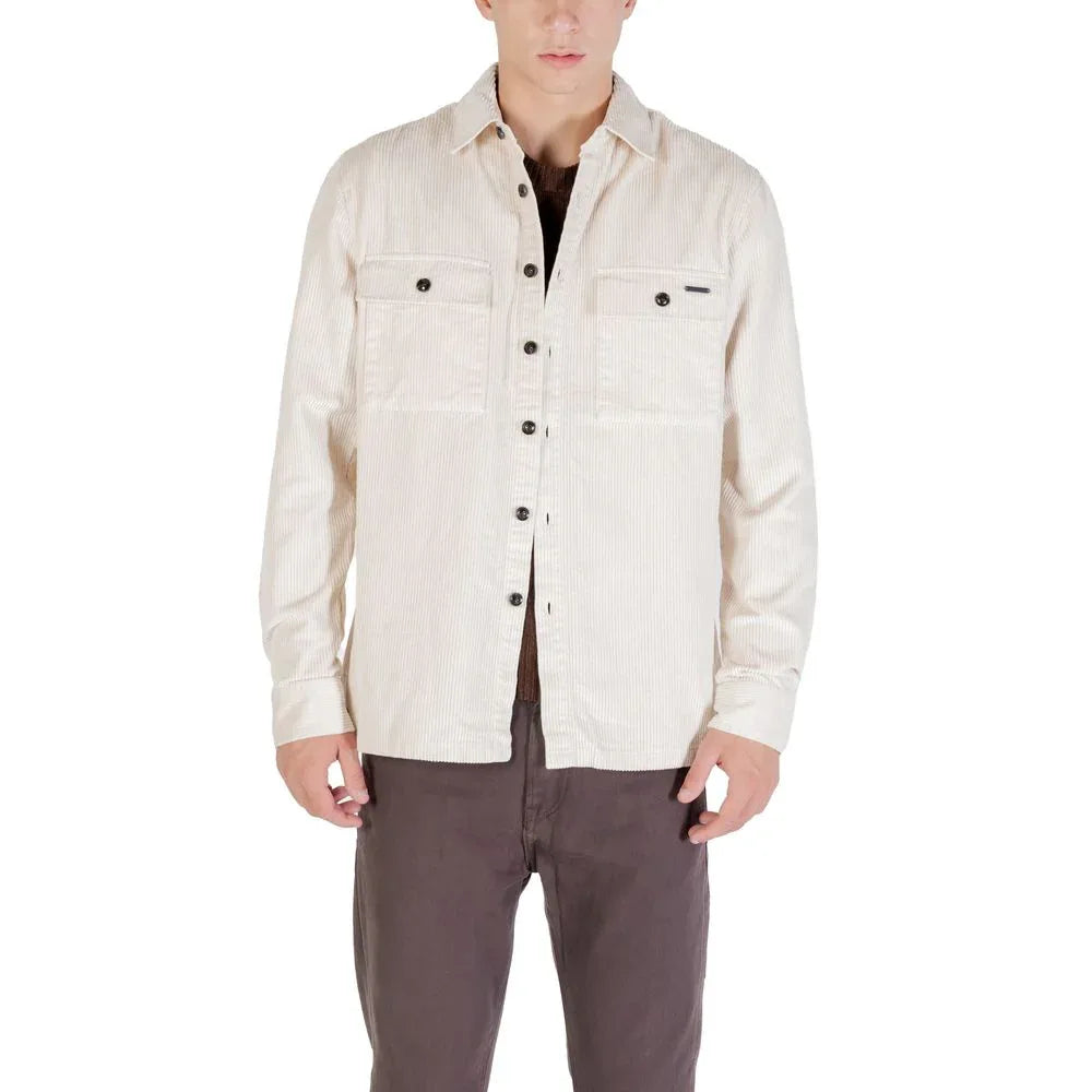 Gianni Lupo Cream Cotton Clothing - Zeiniez