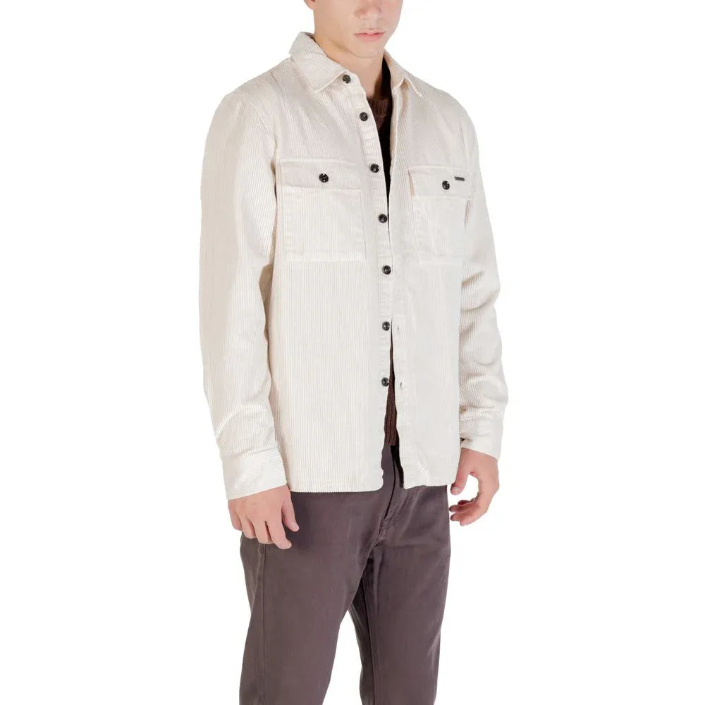 Gianni Lupo Cream Cotton Clothing - Zeiniez