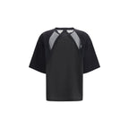 PINKO Black Cotton T-Shirt