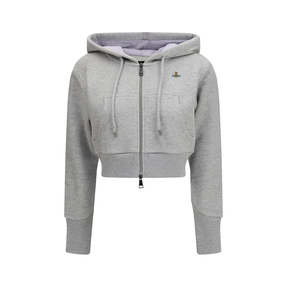 Vivienne Westwood Gray Cotton Sweatshirt - Zeiniez