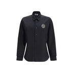 Versace Jeans Black Cotton Dress Shirt - Zeiniez