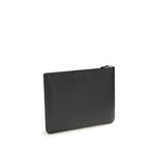 Valentino Garavani Black Calf Leather Bos Taurus Wallet