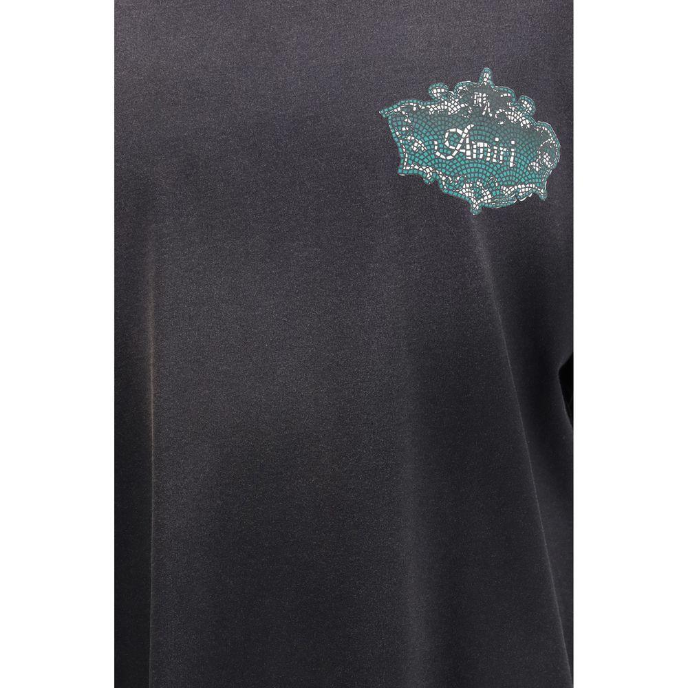Amiri Black Cotton T-Shirt - Zeiniez