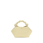 Ganni Bicolor Recycled Leather Handbag - Zeiniez