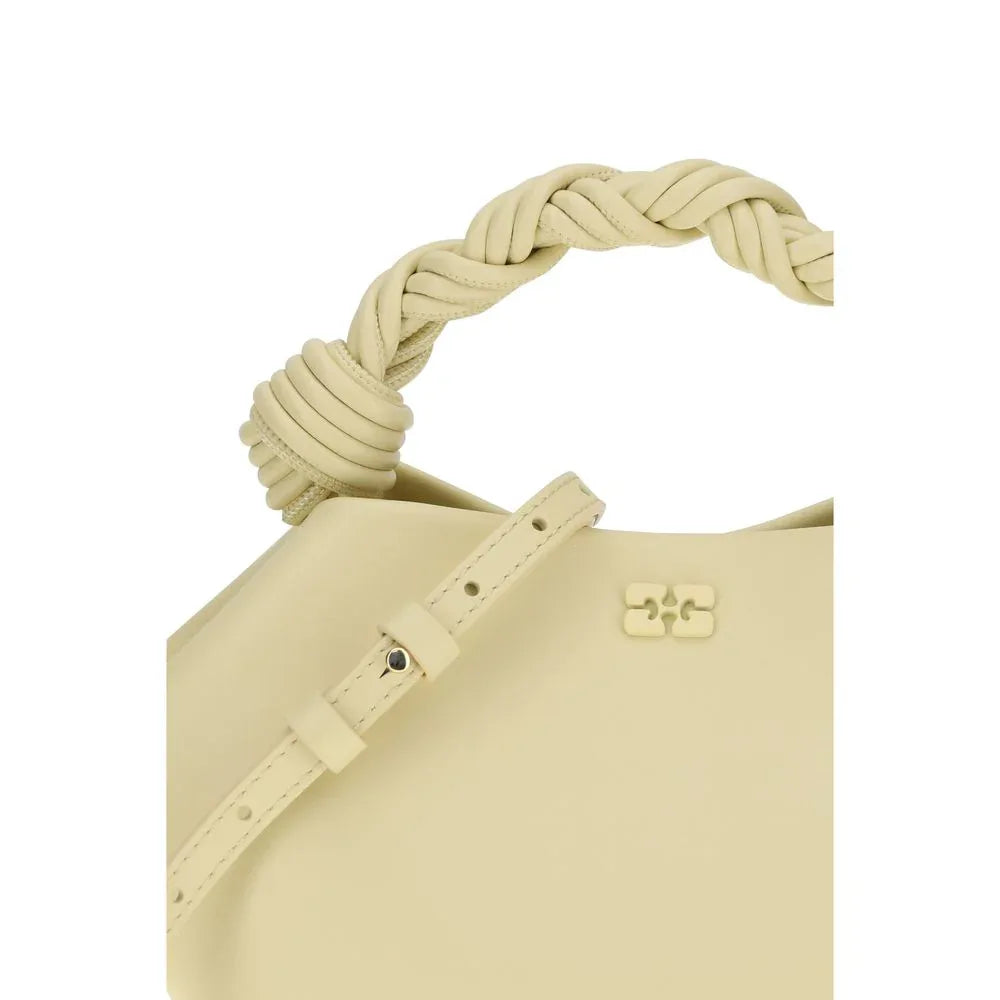 Ganni Bicolor Recycled Leather Handbag - Zeiniez