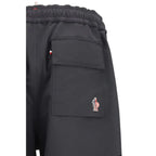 Moncler Grenoble Black Polyester Bermuda Shorts - Zeiniez
