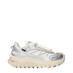 Moncler Gray Fabric Athletic Sneakers