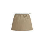 Alexander Wang Beige Cotton Mini Skirt