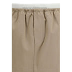 Alexander Wang Beige Cotton Mini Skirt