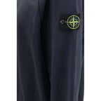 Stone Island Blue Cotton Sweatshirt