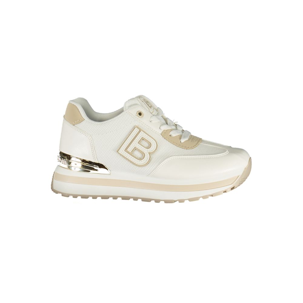Laura Biagiotti White Polyurethane Women Sneaker