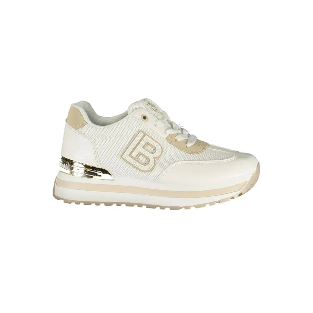 Laura Biagiotti White Polyurethane Women Sneaker