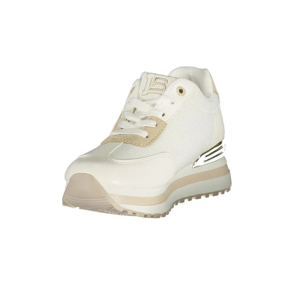 Laura Biagiotti White Polyurethane Women Sneaker