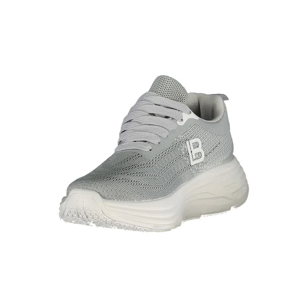 Laura Biagiotti Grigio Polyester Women Sneaker - Zeiniez