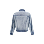 Diesel Blue Cotton Denim Jacket