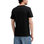 Tommy Hilfiger Jeans Black Recycled Cotton T-Shirt - Zeiniez