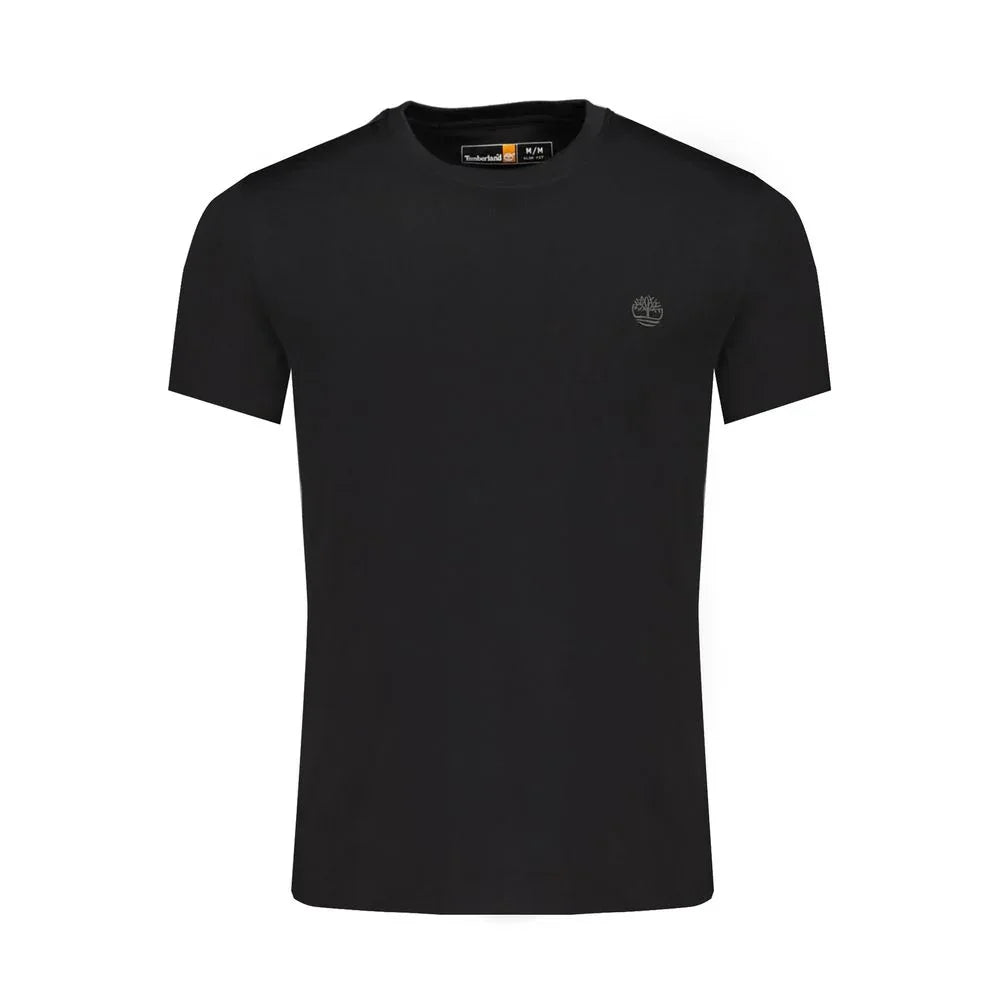 Timberland Black Cotton Men T-Shirt - Zeiniez
