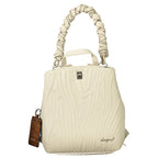 Desigual White Polyurethane Women Backpack
