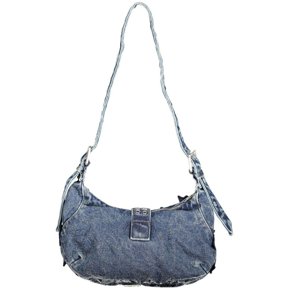 Desigual Blue Cotton Women's Shoulder Bag - Zeiniez