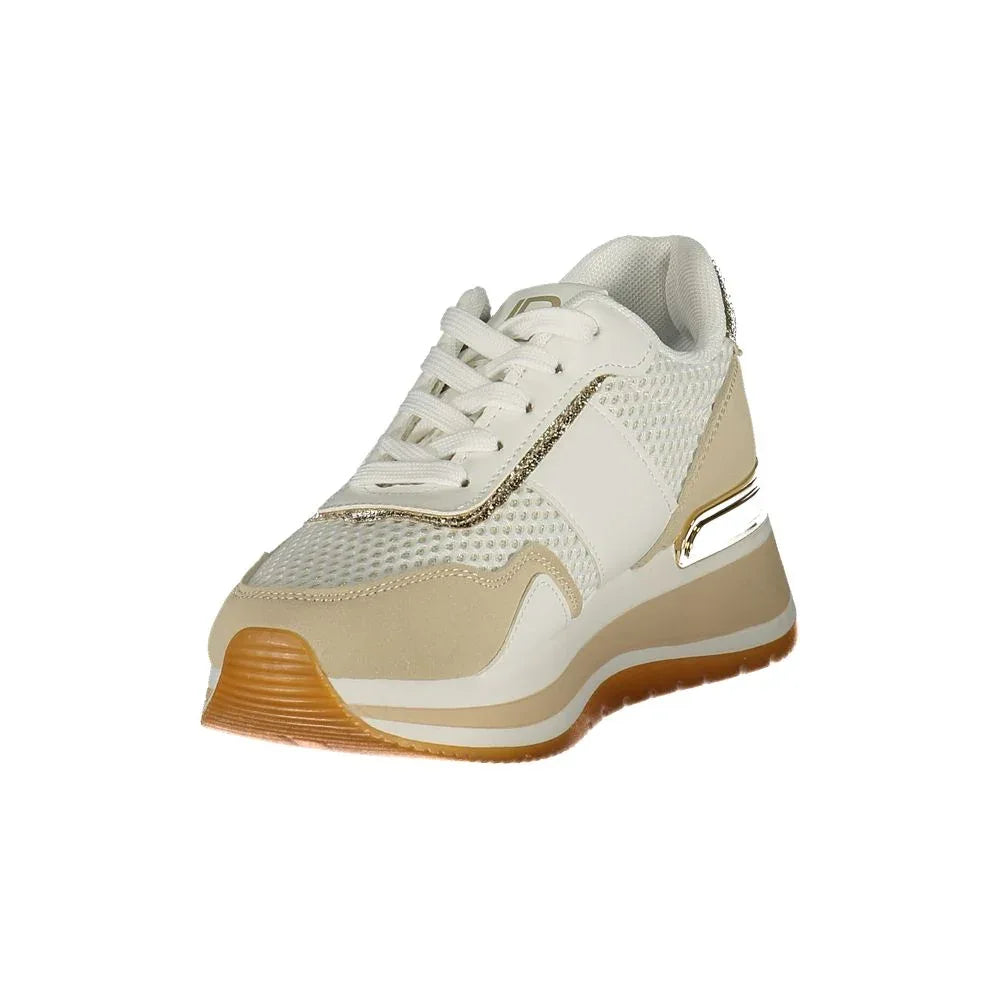Laura Biagiotti Bianco Polyurethane Women Sneaker - Zeiniez