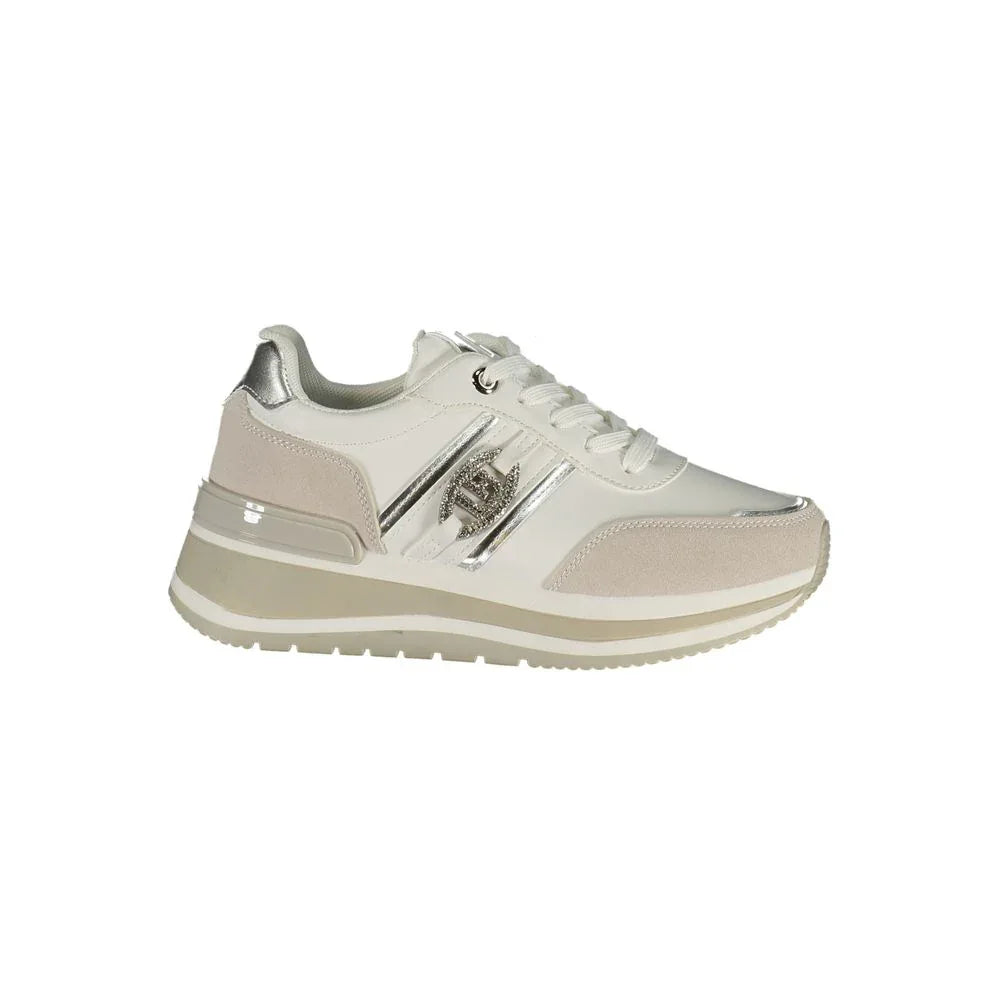 Laura Biagiotti White Polyurethane Women Sneaker