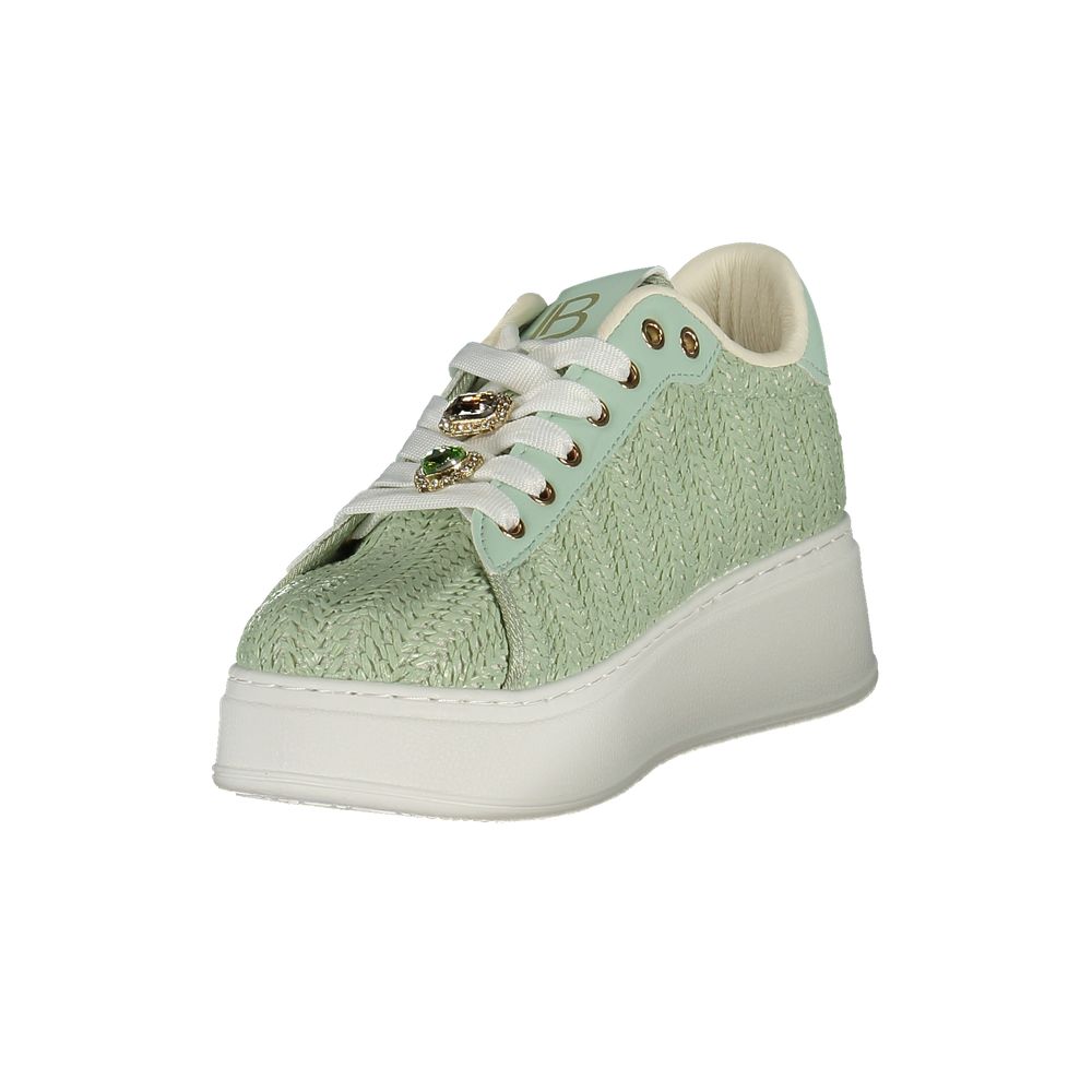 Laura Biagiotti Verde Poliuretano Women Sneaker