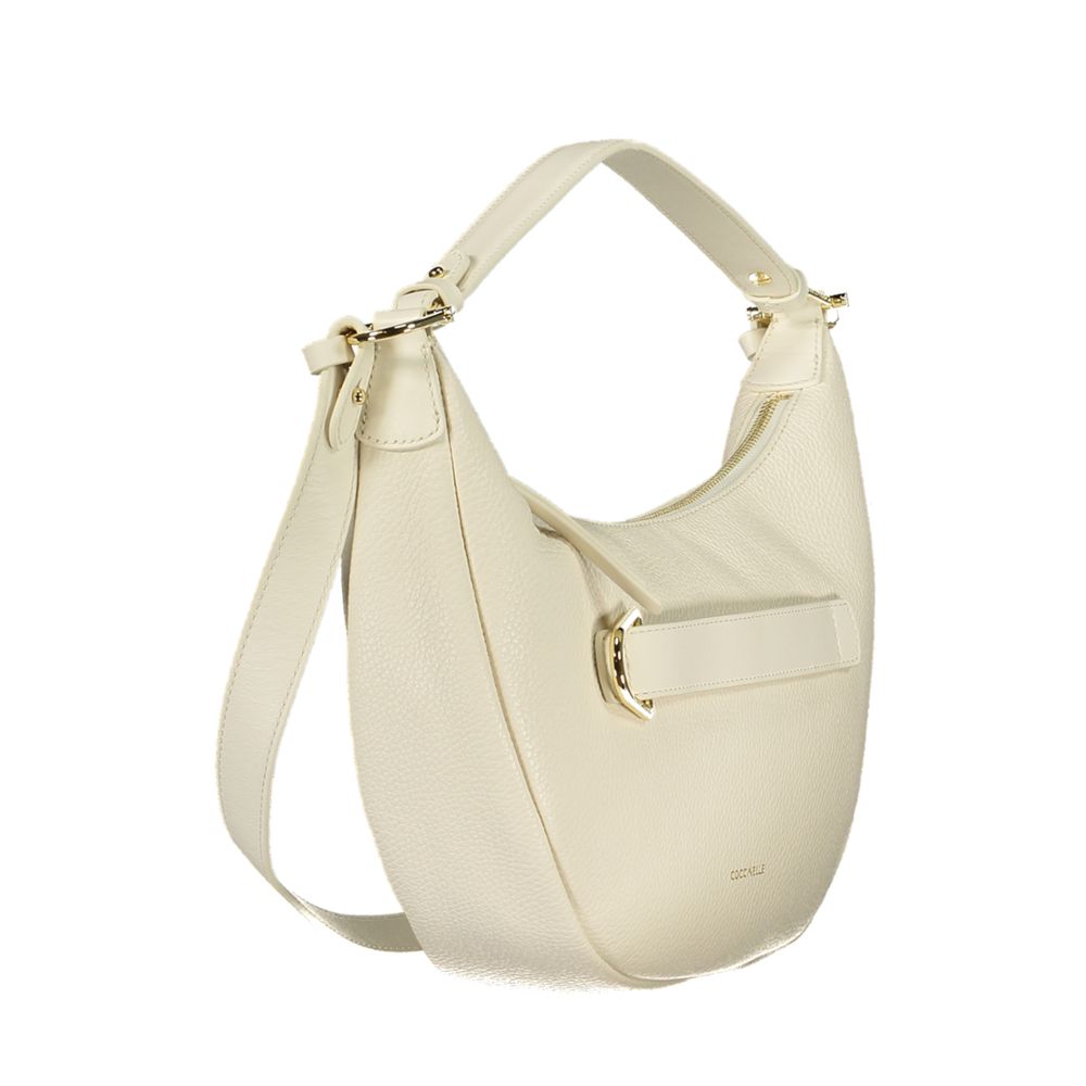 Coccinelle Bianco Leather Women Handbag
