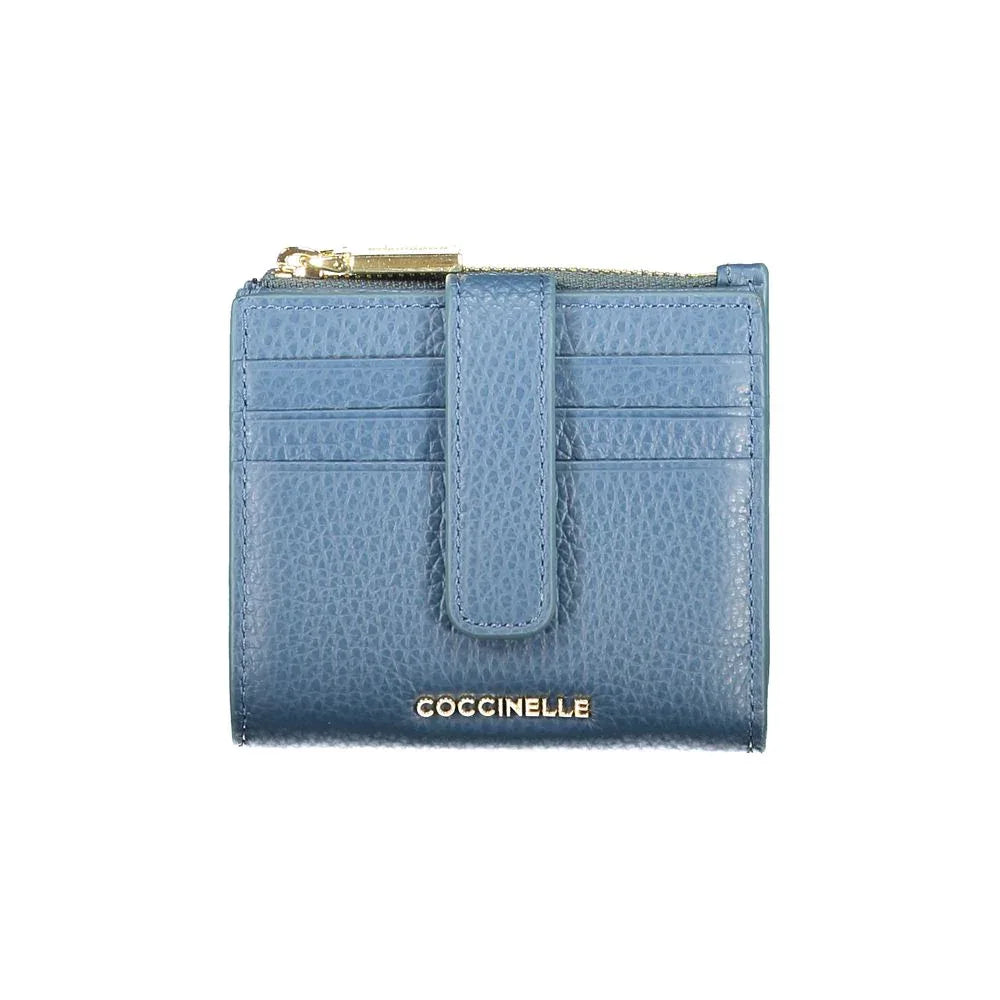 Coccinelle Blu Leather Women Wallet