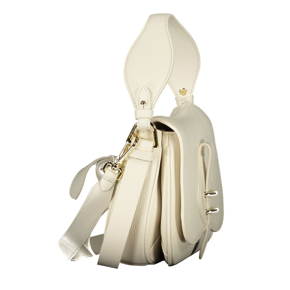 Coccinelle Bianco Leather Women Handbag