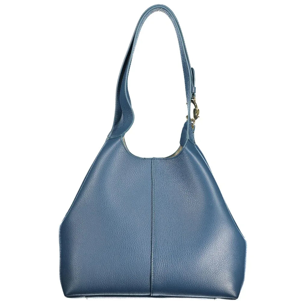Coccinelle Blu Leather Woman Bag - Zeiniez