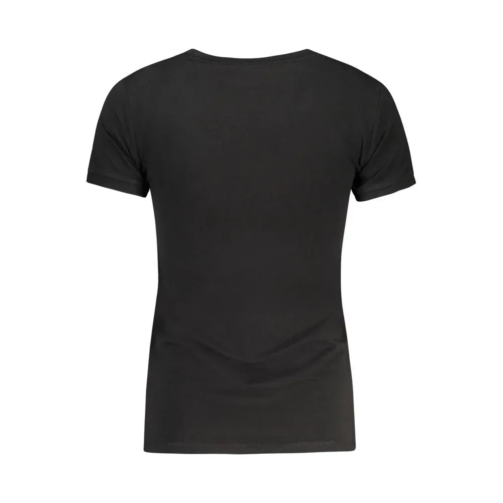 Guess Jeans Black Cotton Women's T-Shirt - Zeiniez